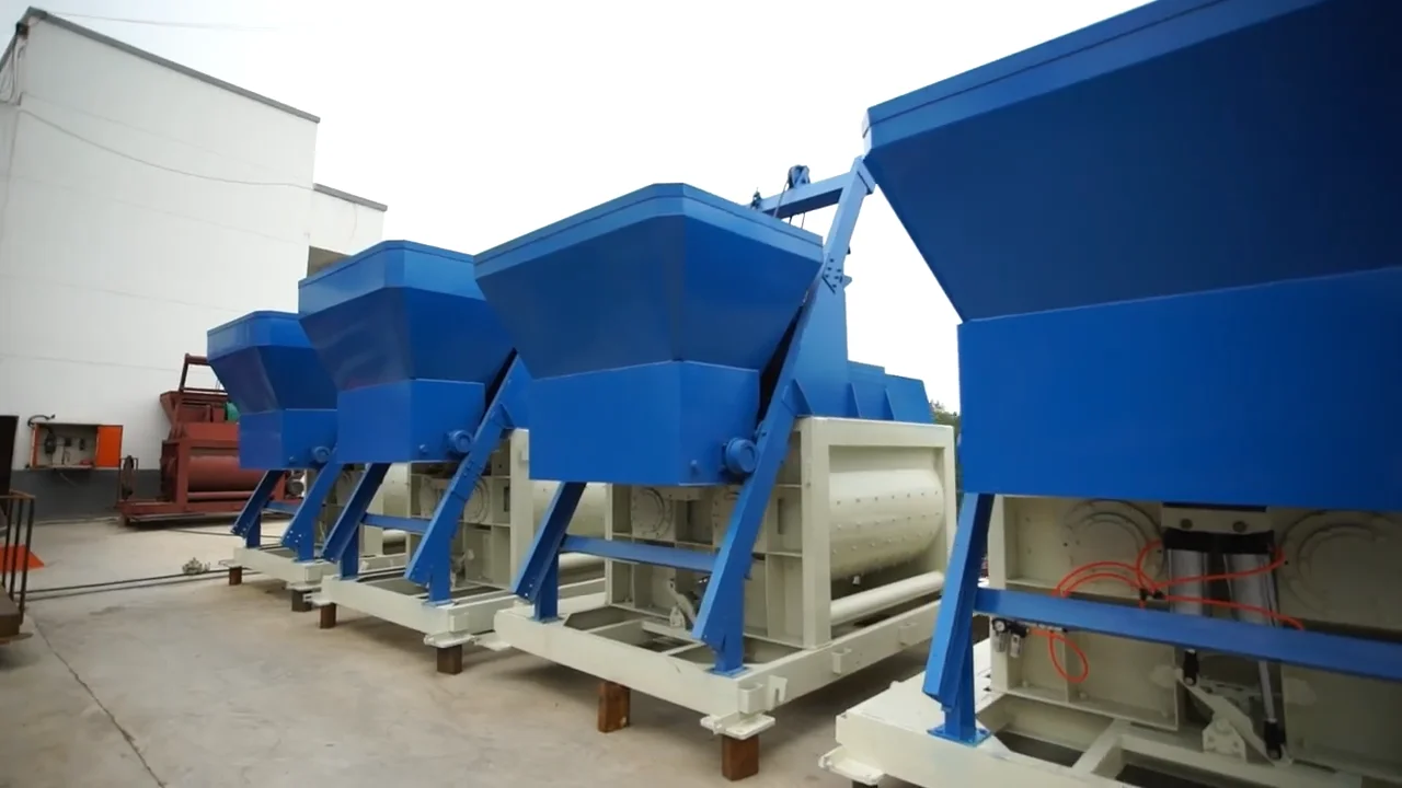 New Design 3m3 2m3 1m3 Js1500 Js1000 1yard 1cubic Meters 500 1000 2000