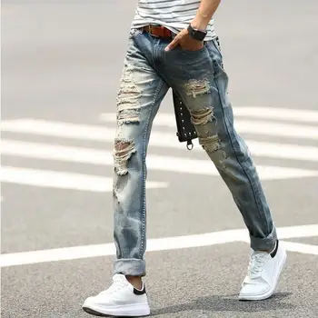 womens super ripped jeans