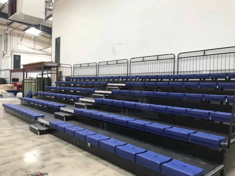 Factory Wholesale Retractable Bleacher Used Gym Bleachers For Sale