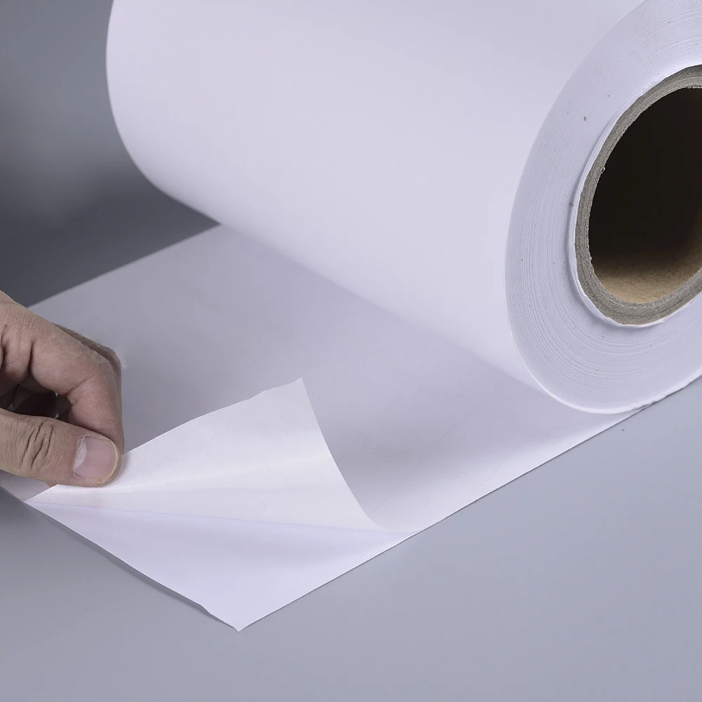 Premium Self Adhesive Matte White Woodfree Vellum Sticker Paper Buy
