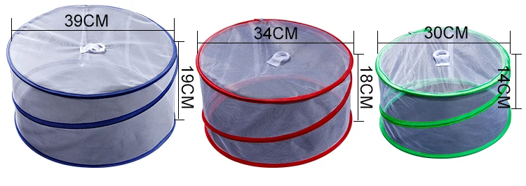 Outdoor or home kitchen foldable mesh tent food cover