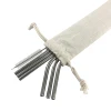 Hot Sales New Products Different Diameter Colorful Stainless Straws Reusable Stainless Steel Metal Straws