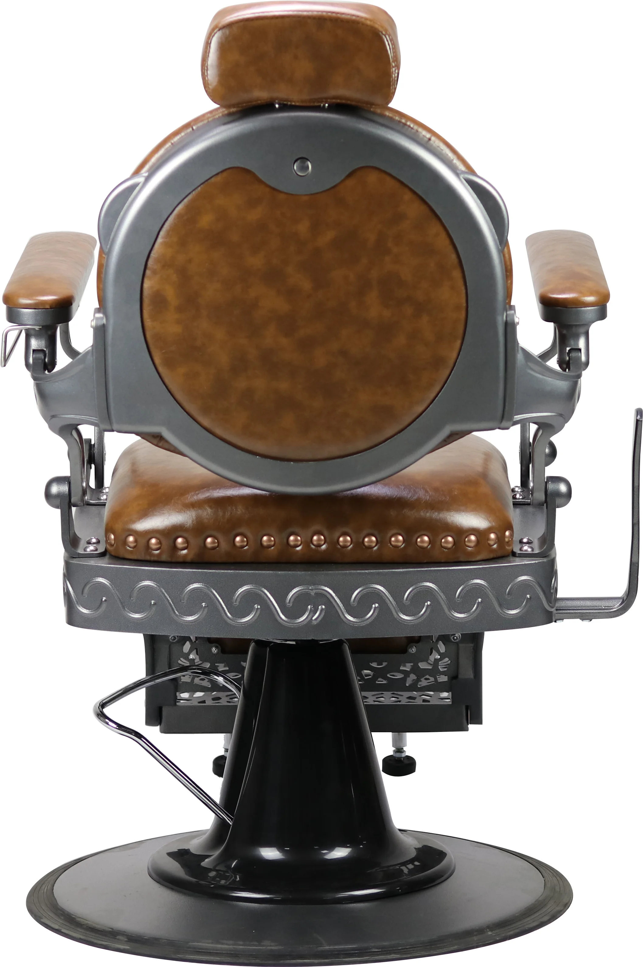 Dty Wholesale Salon Furniture Antique Brown Barber Chair For Sale