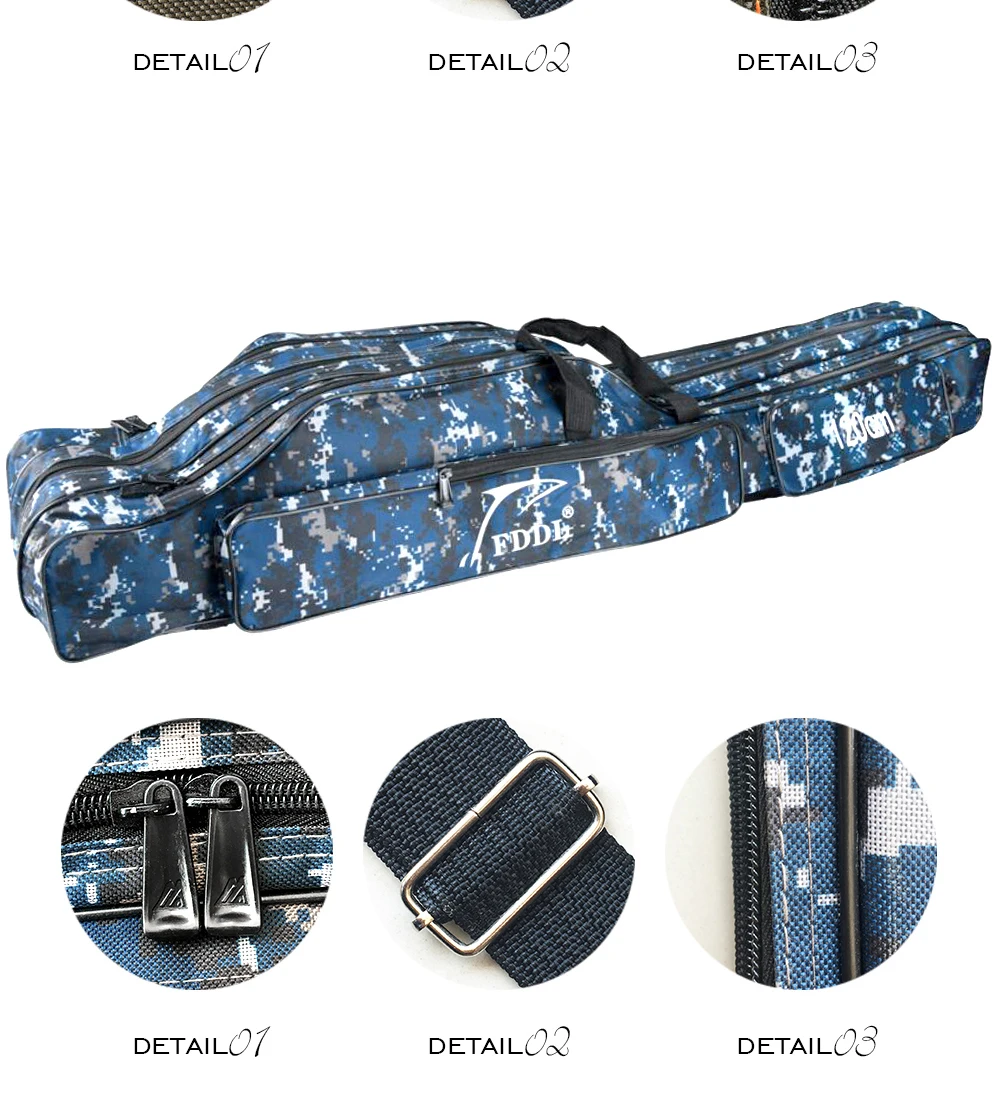 Jetshark Fishing Rod Bag 90cm 110cm 120cm 130cm 150cm Waterproof