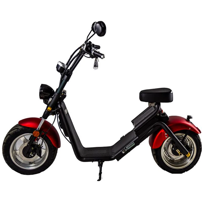 factory direct electric citycoco scooter mobility motorcycle 1500W remove battery mobility two seat bicycle EEC COC