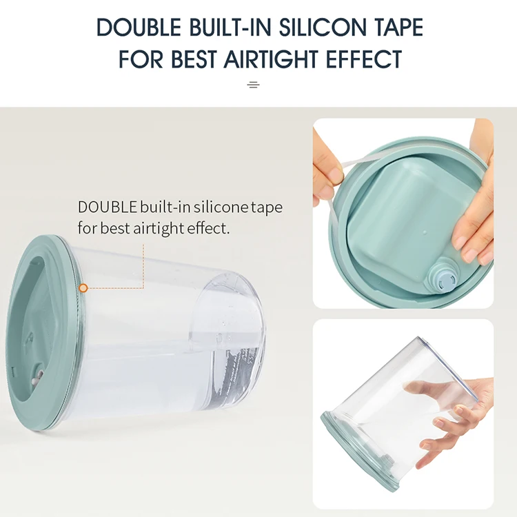 Automatic Vacuum Seal Food Storage Airtight Vacuum Canister Set Buy