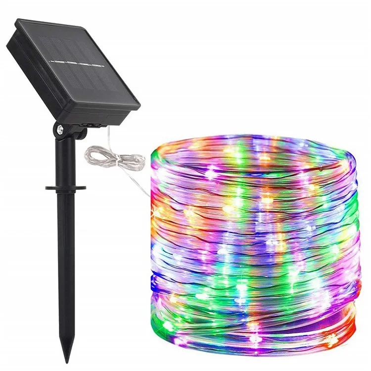 2020 Christmas Outdoor High Brightness Color Changing Led Neon Rope Light Waterproof super bright led rope solar light