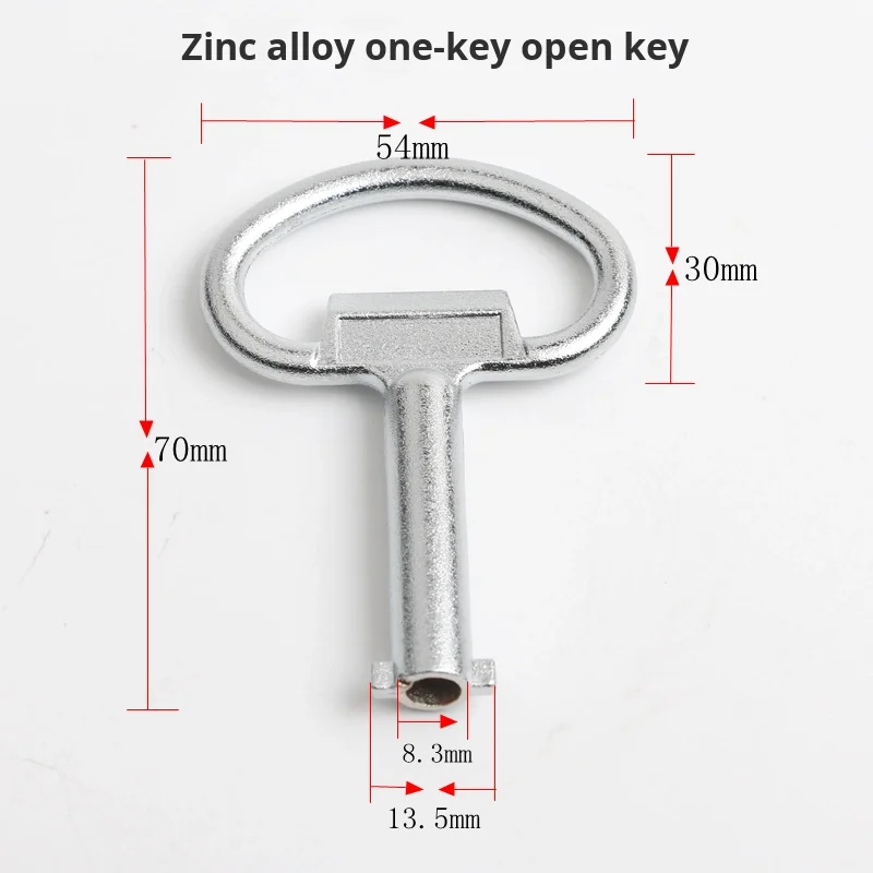 MS705 & MS816 Small Triangle Lock Key Handmade From Zinc Alloy a Stylish Metal Product details