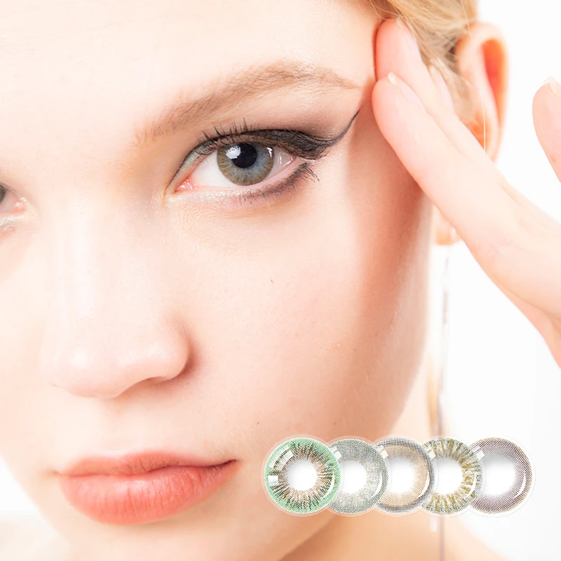 Wholesale Cosmetic Contact Lenses Solution Coloured Contact Lenses