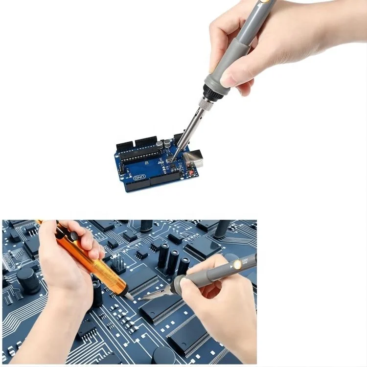 Soldering Iron Kit With Multimeter Adjustable Temperature Soldering