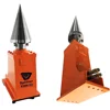 Excavator skidsteer loader backhoe attachment hydraulic wood splitter for splitting down large timber