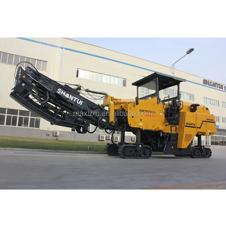 Shantui Road Construction 2m Asphalt Cold Milling Machine Sm200mt3 Buy Road Milling Machine
