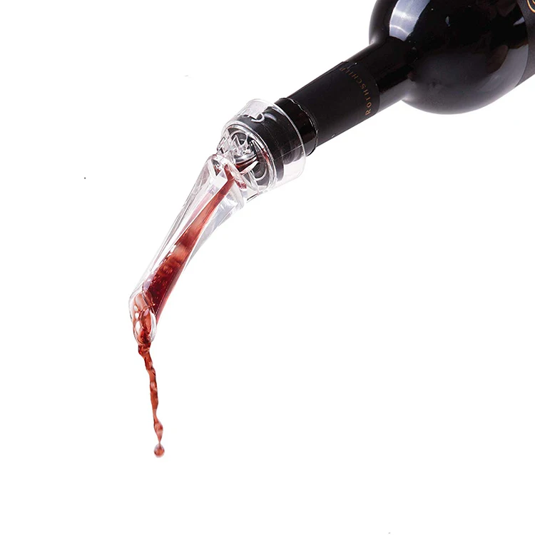 New Useful Quick Aerating Pourer  Decanter Wine Accessories Popular Wine  Bottle Pourer Spout Bar Accessories