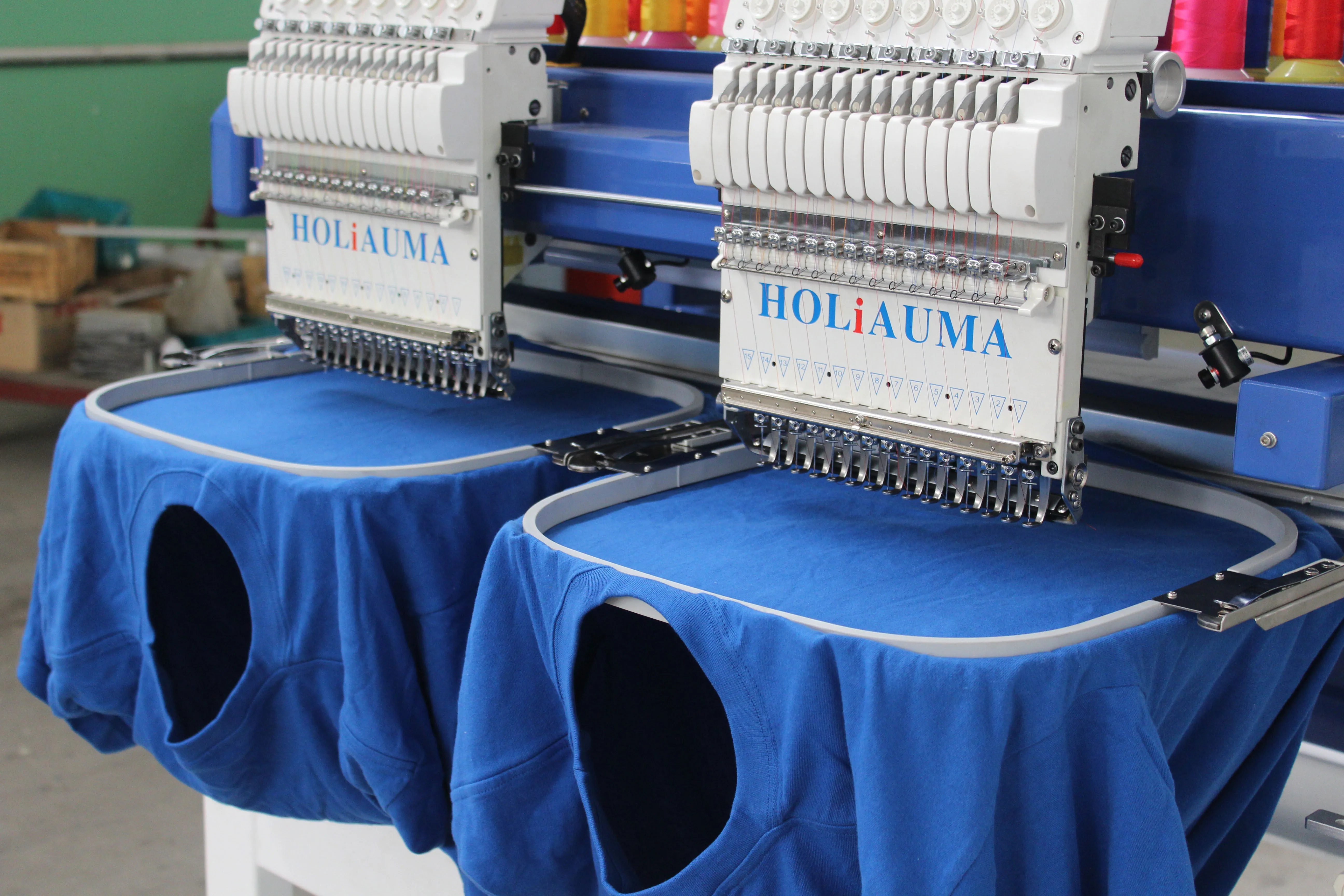 免费送货 2 带刺绣软件的帽子双头帽子 t 恤电脑刺绣机