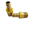 Easy Lock Brass Hose Fittings, Connectors, 1/2"NPT Push-Lock Barb Fitting