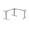 Grey Big Lots Custom Electric Compact Corner Disassembling Lift Folding L Shaped Computer Desk For Home Office