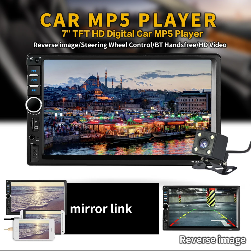 7 Inch Radio Tuner Touch Screen Double Din User Manual Car Mp5 Player Buy Mp5 Player,Car Radio