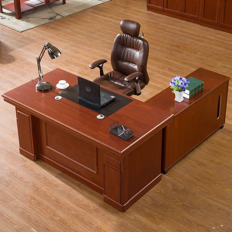 Veneer Table Office Wooden High End Office Desk Boss Office Table Buy