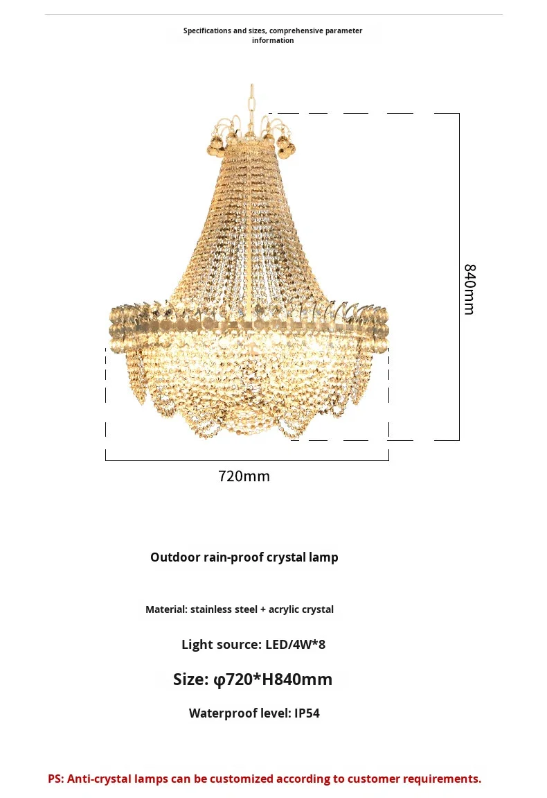 product detachable wedding crystal chandelier for stage wedding props party decoration for events and weddings-8