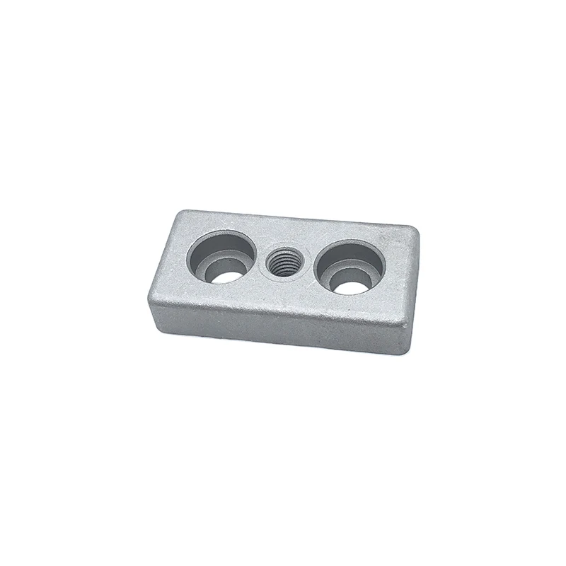 b4080 square bracketaluminum alloy end base connector