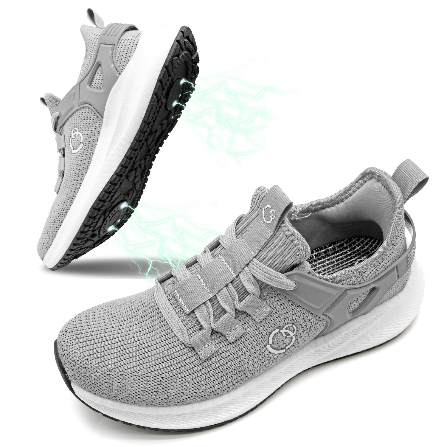 Earthing Shoes Electron Conductive Running Nurse Shoes Conductivity ...