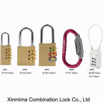 small combination padlock