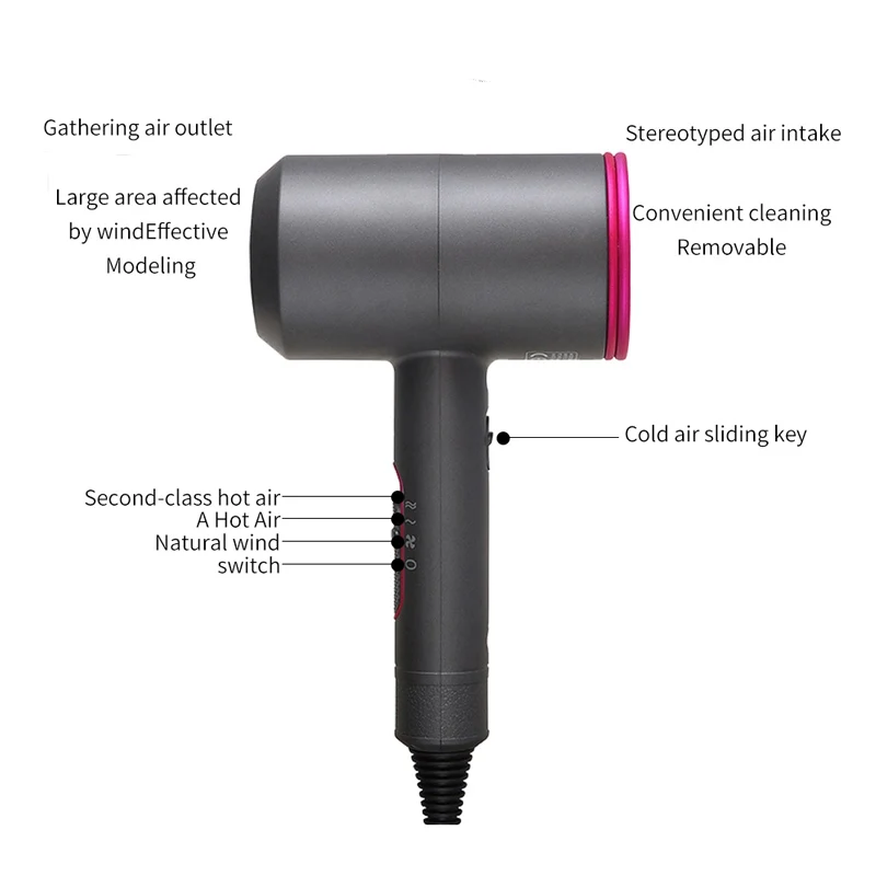 Фен qtem pro hair dryer как разобрать