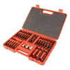 QH-HW059 55piece bit Special Tools Torx Socket Star Hex Spline Kit Tools 40pc Impact Socket Bit Set Long Sockets Bits