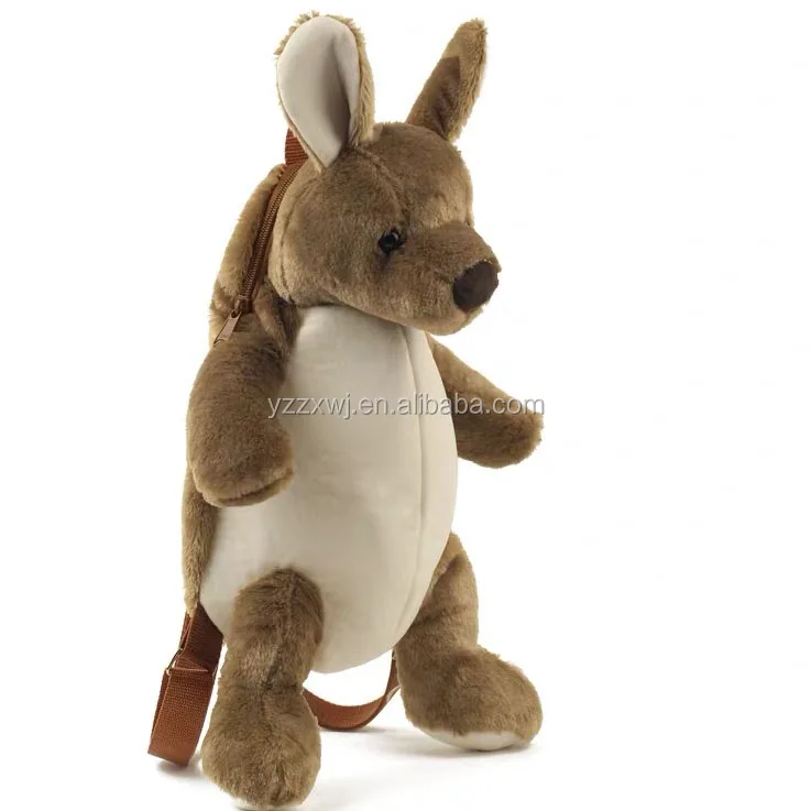 Free Sample Stuffed Animal Kids Teddy Bear Backpack Plush Toy Plush