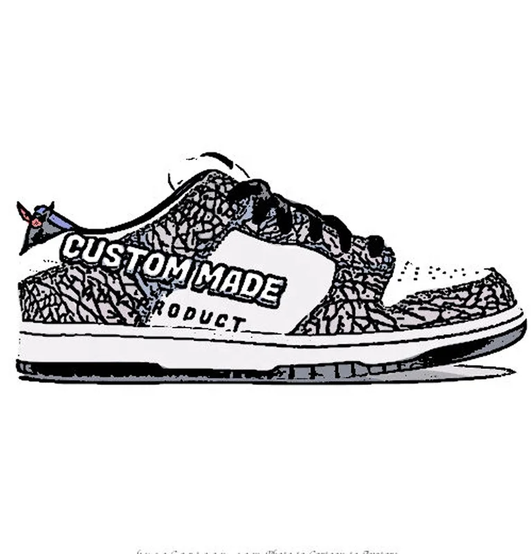 
DUNK SB Skateboard Customized Board Shoes Men Basketball High Quality Leather Sneakers SB High 