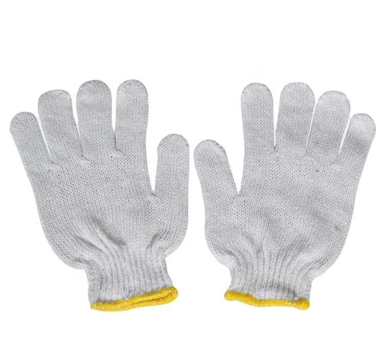 Impa Code 190103 Gloves Cotton Working Non Slip Dots For Marine Ship