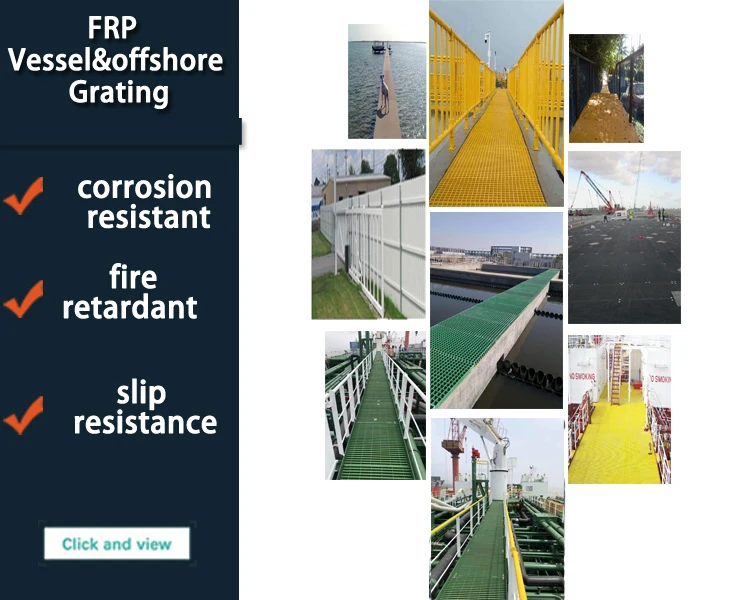 Uscg Fire Resistant Frp Grp Vessel Offshore Grating Buy Fire