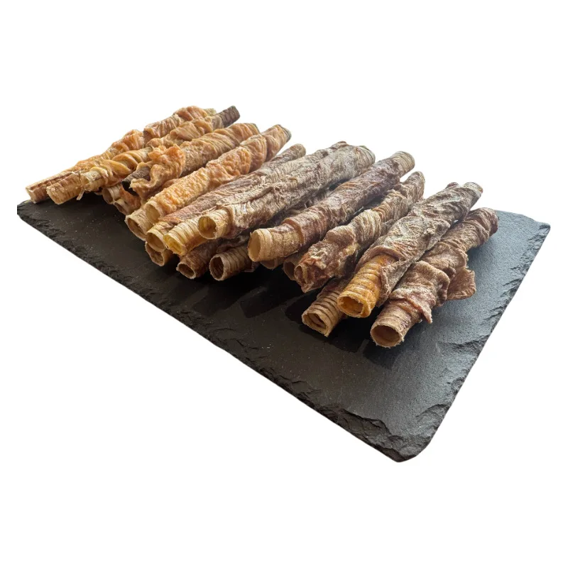 Chicken Duck Roll Goose Throat Pet Snacks Crisp Molar Dental Cleansing Supplement Nutrition Factory Wholesale manufacture