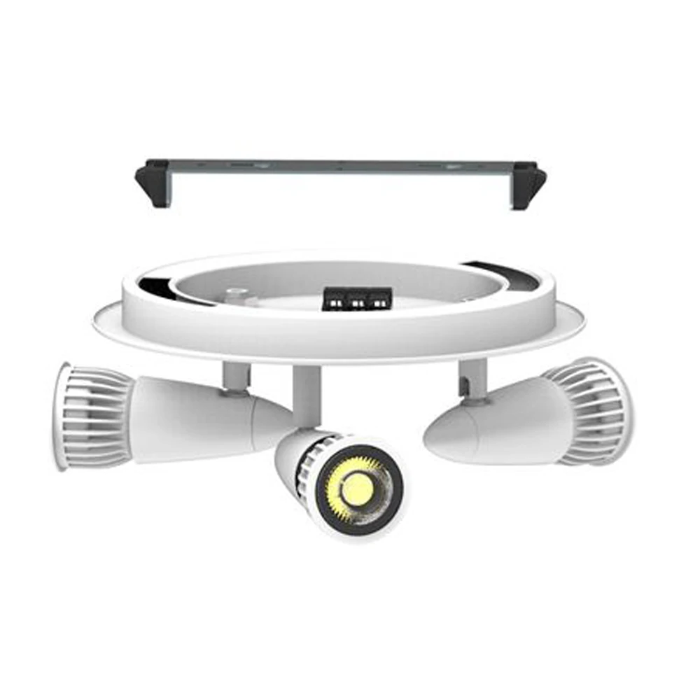 GU10 MR16 round surface mounted led ceiling spotlights for living room