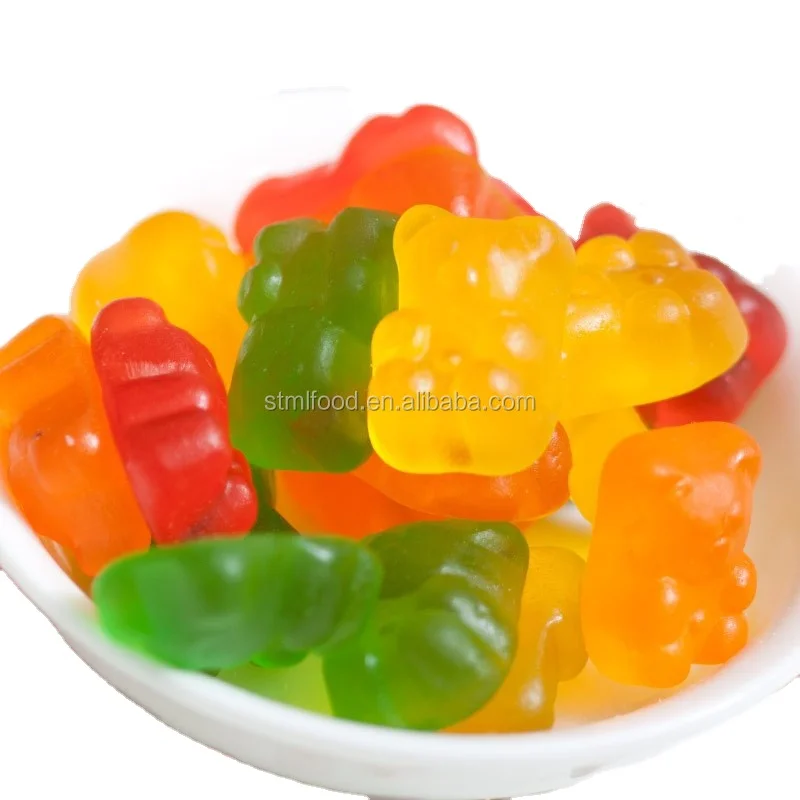 Minicrush Candy Sweets Bear Gummy Candies Manufacturers Wholesale Chewy