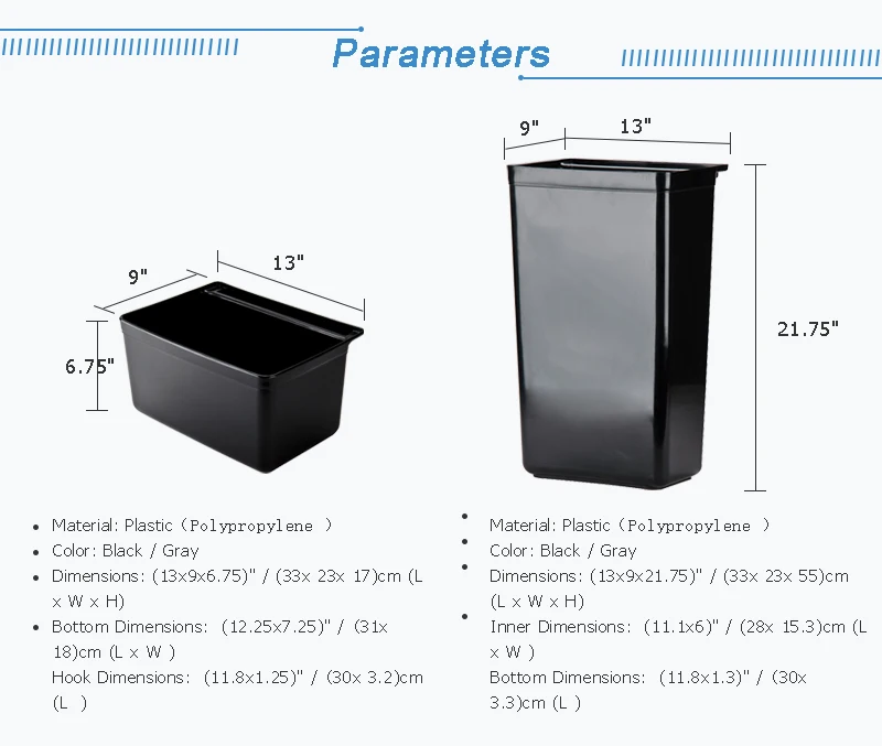 Restaurant Kitchen Large Size Plastic Food Garbage Can Buy Plastic   H05803d9f65444cce9eef0e5bd8d08827x 