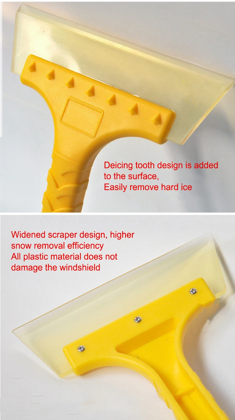 Amazon Hot Selling Products Car ice scraper with Snow Brush Plastic Scraper Promotion Car Wash Broom Ice Shovel As Seen As on TV
