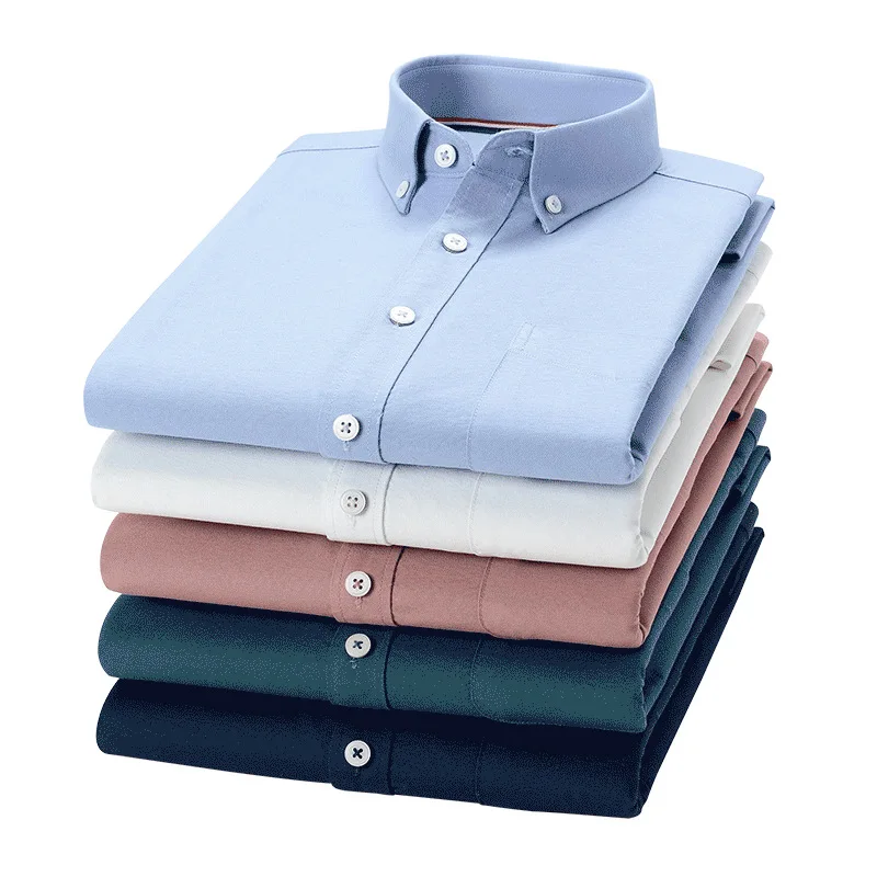 m&s dress shirt Men's Short Sleeve Industrial Work Shirt