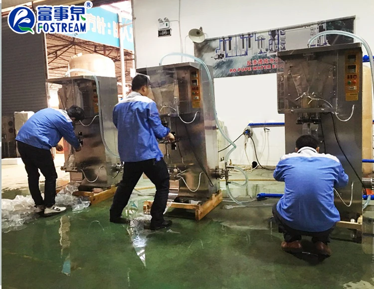 Factory Price Full Automatic Liquid Sachet Mineral Water Filling Packing Machine