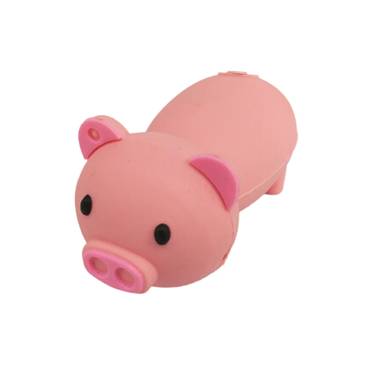 Cute Cartoon Animal Pink Pig Usb Flash Drive 2GB 4GB 8GB 16GB 32GB 64GB Pen Drive Gift Usb Memory Stick Pendrive - ANKUX.COM
