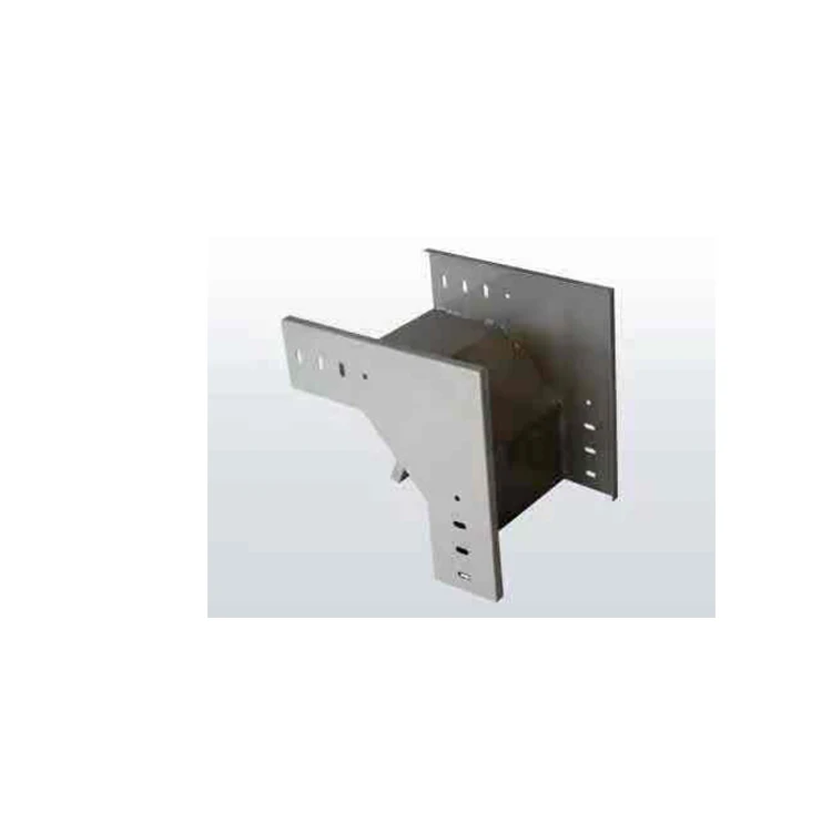 
Hot sale customized cable vertical upward bend aluminum alloy solid through 