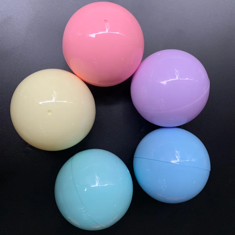 工厂批发廉价透明 pp 材料 15毫米玩具胶囊球街机游戏机