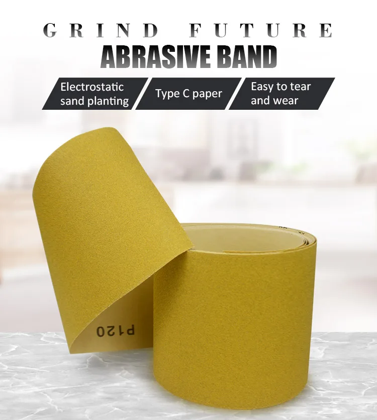 Sandpaper Roll, Abrasive roll, sanding roll