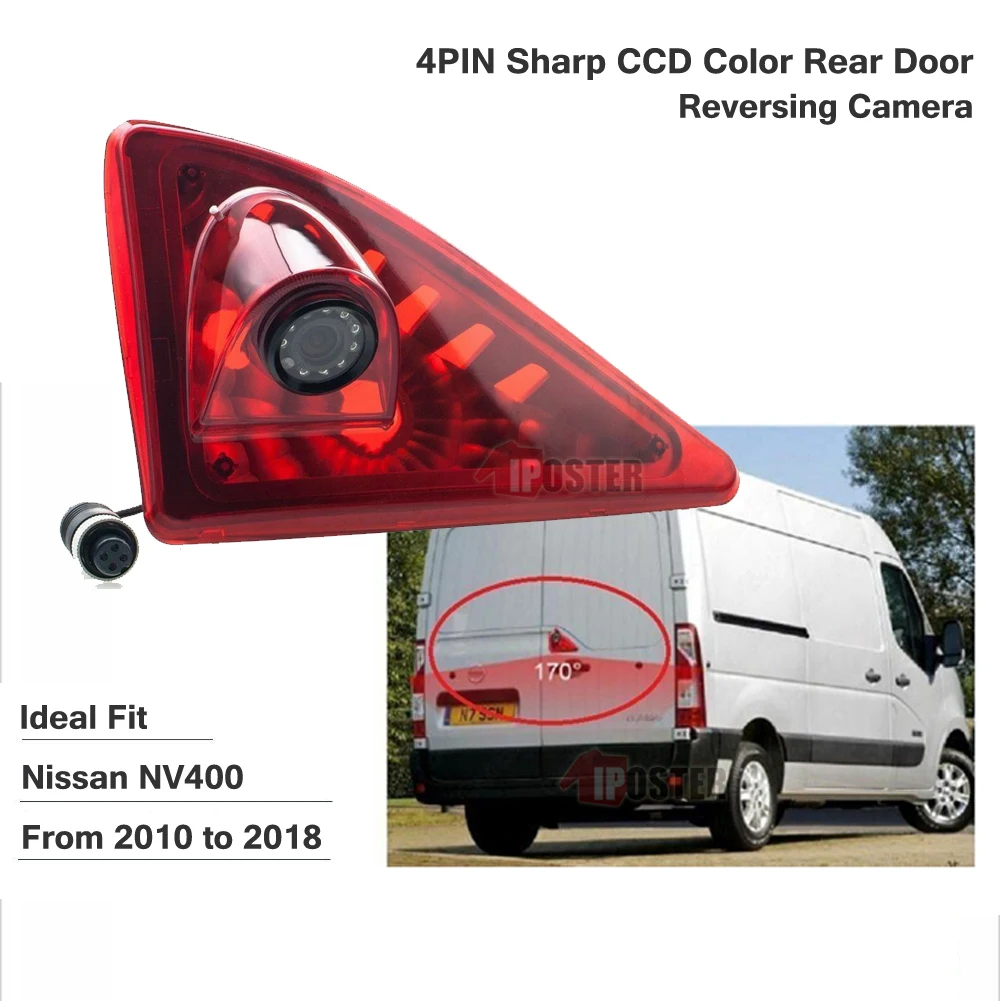 Iposter Brake Light Backup Camera For Opel Movano Renault Master