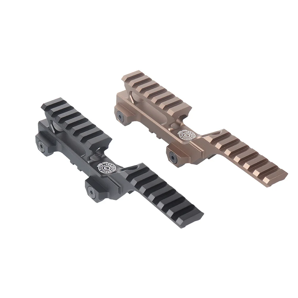 Outdoor Tactical Aluminium Mount Re-engraved Base Aiming Mirror Claw ...