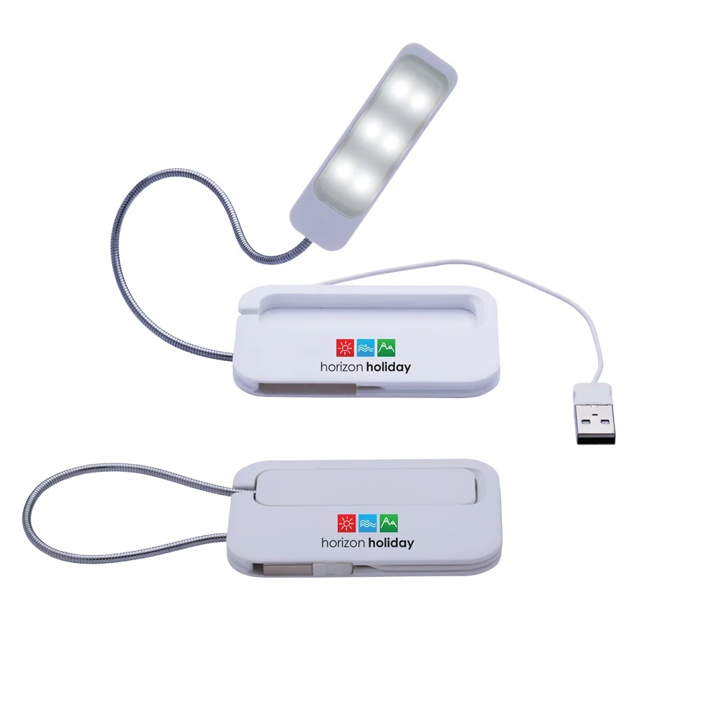 USA Inventoried Portable LED Reading Lamp with your LOGO Imprint