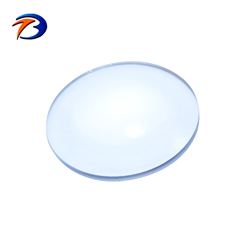 calcium fluoride CaF2 plano convex lens with high hardness for infrared optics use lenses