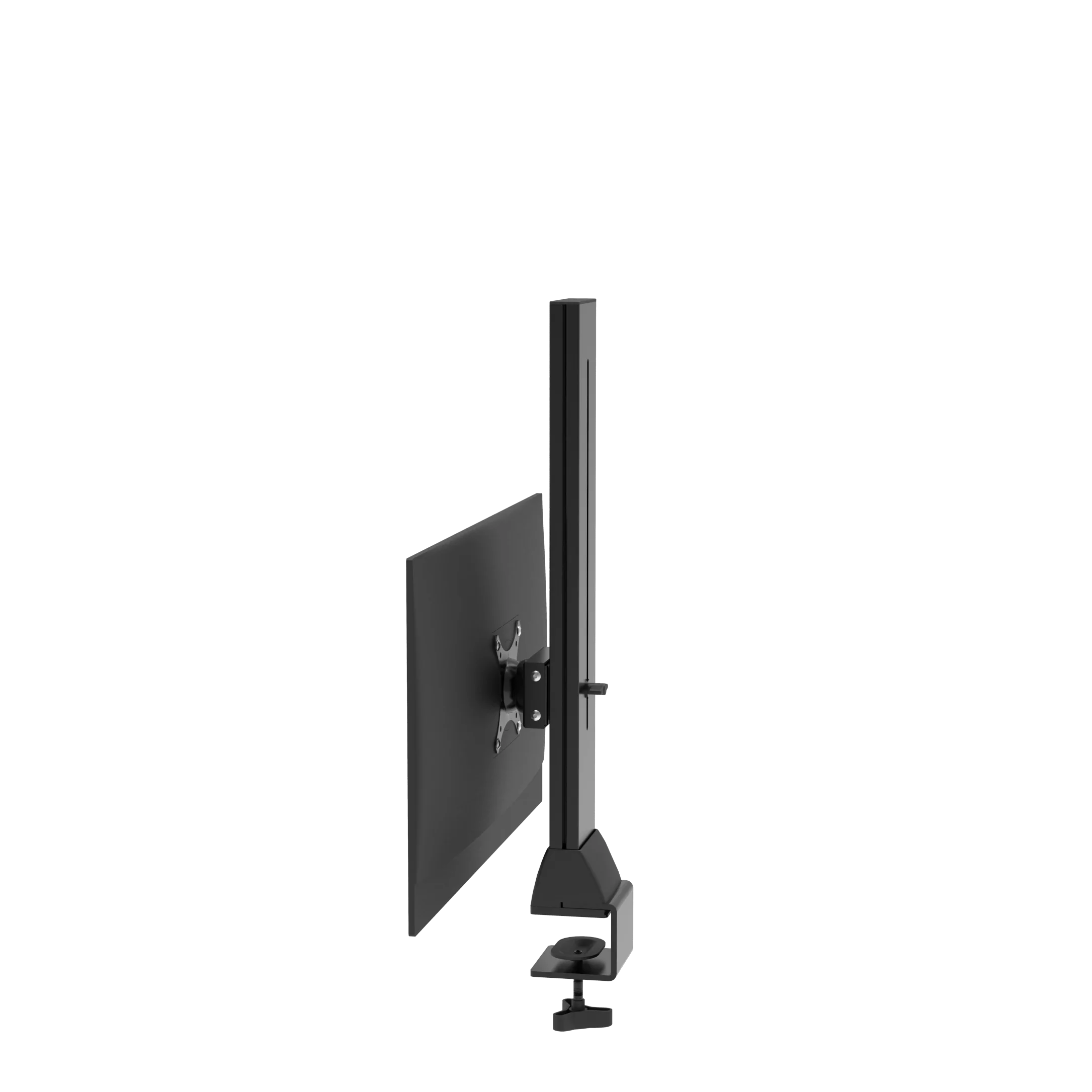 Aluminum Dual Monitor Arm Desktop Mount Laptop And Monitor Stand With