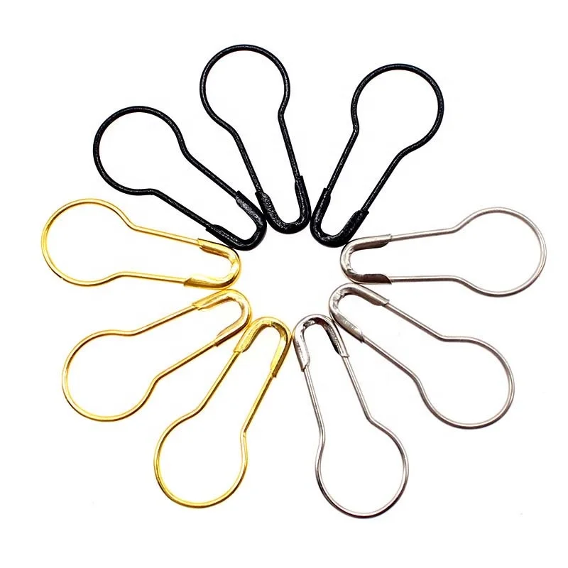 High Quality Hang Tag Safety Pin Pear Shape Steel Safety Pins Buy