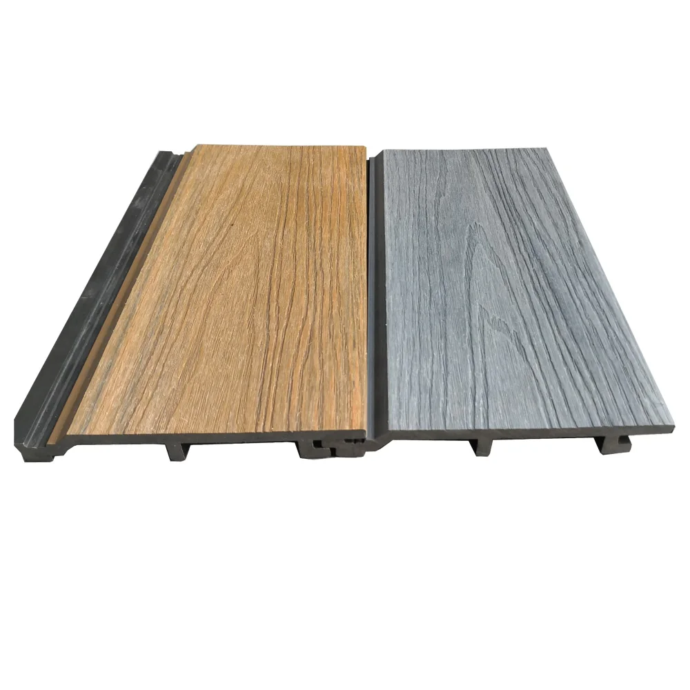 Wpc Cubierta Co Extruido Decoración De La Pared De Pared Exterior De